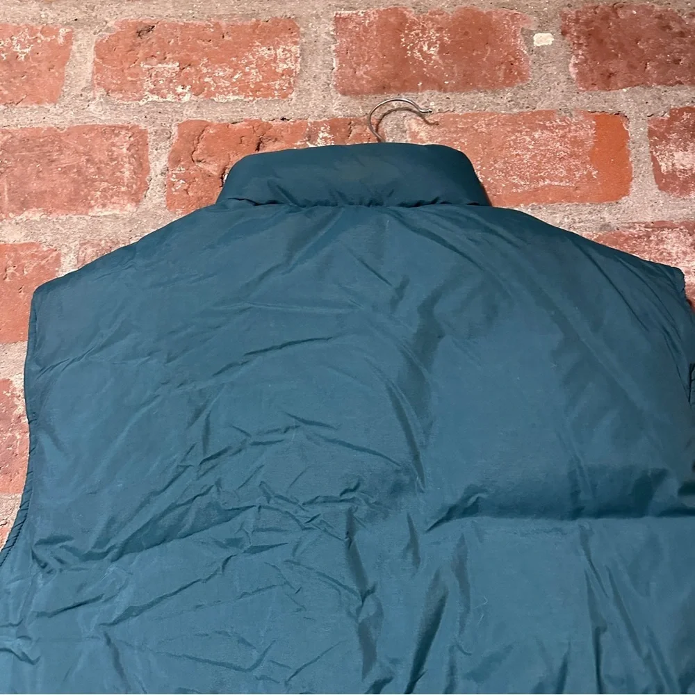 Men's Forest Green Vintage 90s REI Down Puffer Vest XL Outdoor Camping Hiking